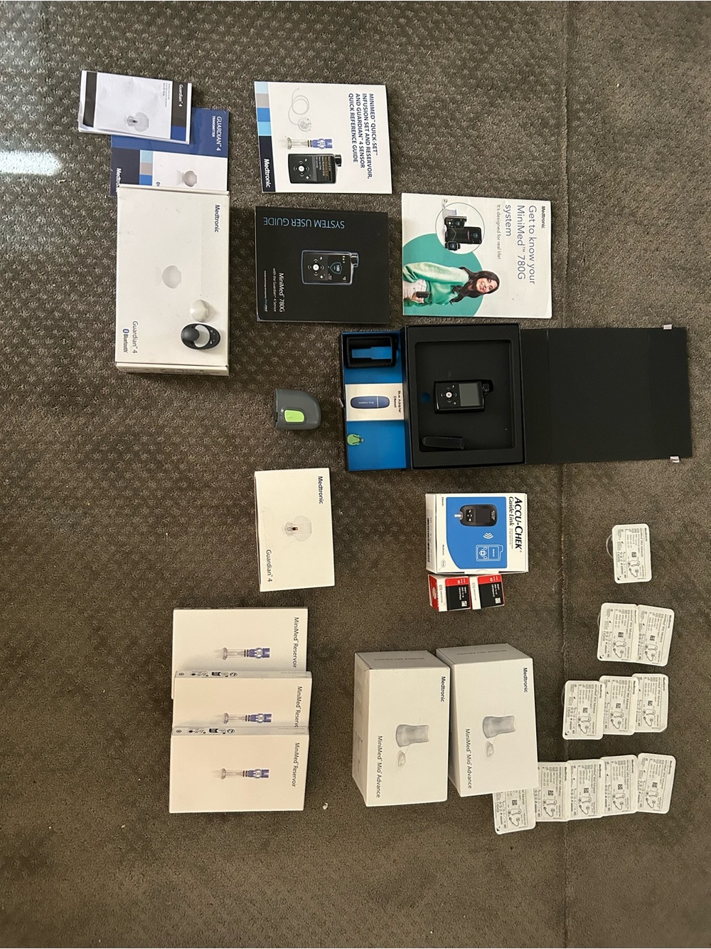 Medtronic minimed 780G with guardian 4 sensor!